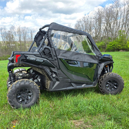 Can-Am Commander (2021+) Upper Doors & Rear Windshield Enclosure by 3 Star UTV, product view 2