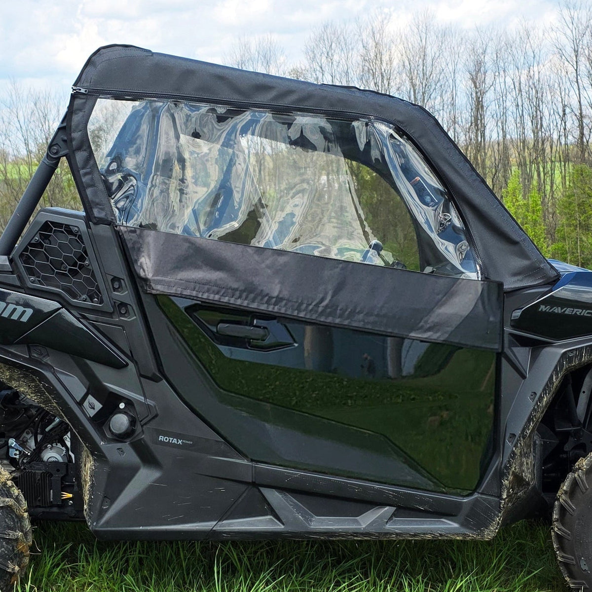 Can-Am Commander (2021+) Upper Doors & Rear Windshield Enclosure by 3 Star UTV, product view 1
