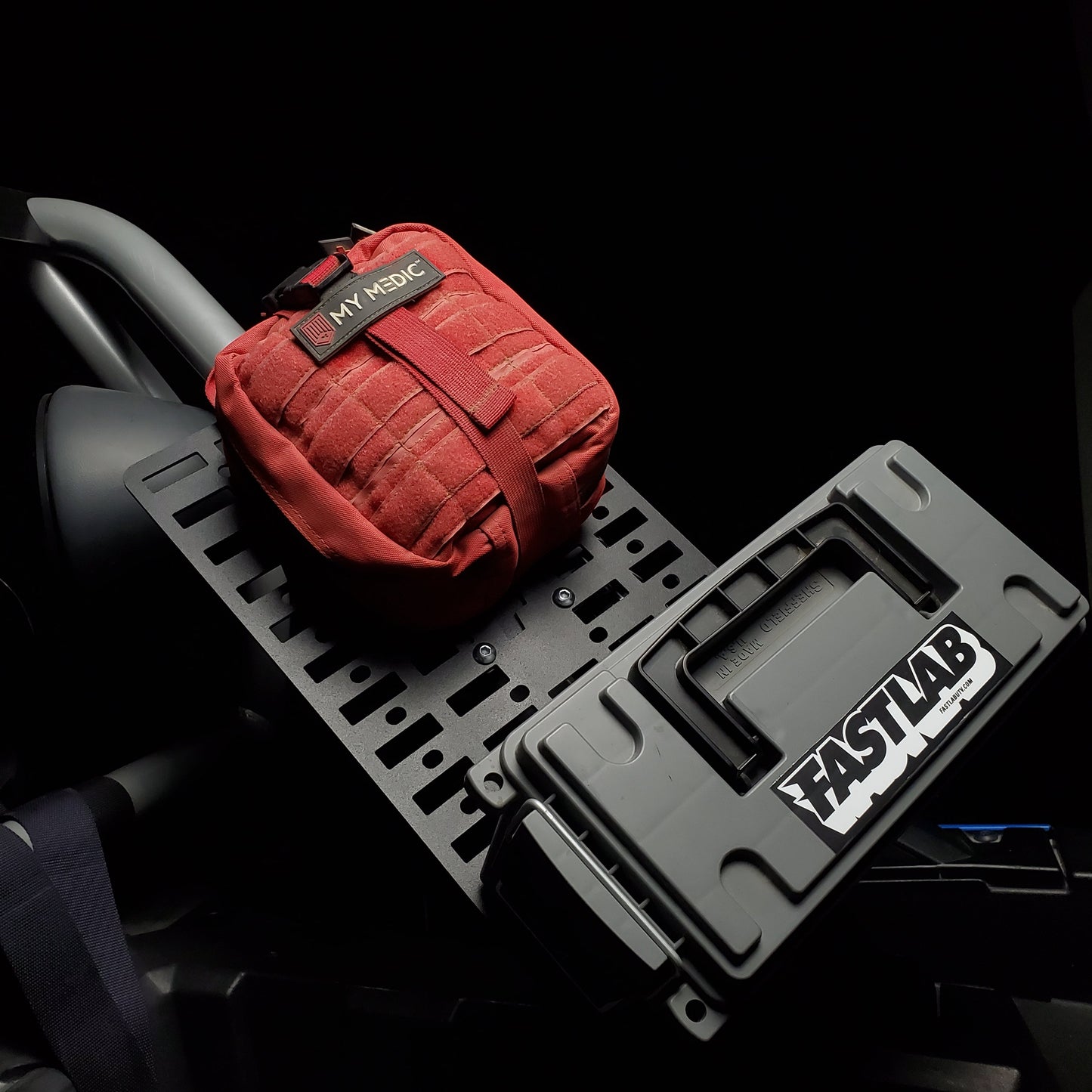 Universal Tube Clamp Molle Plate