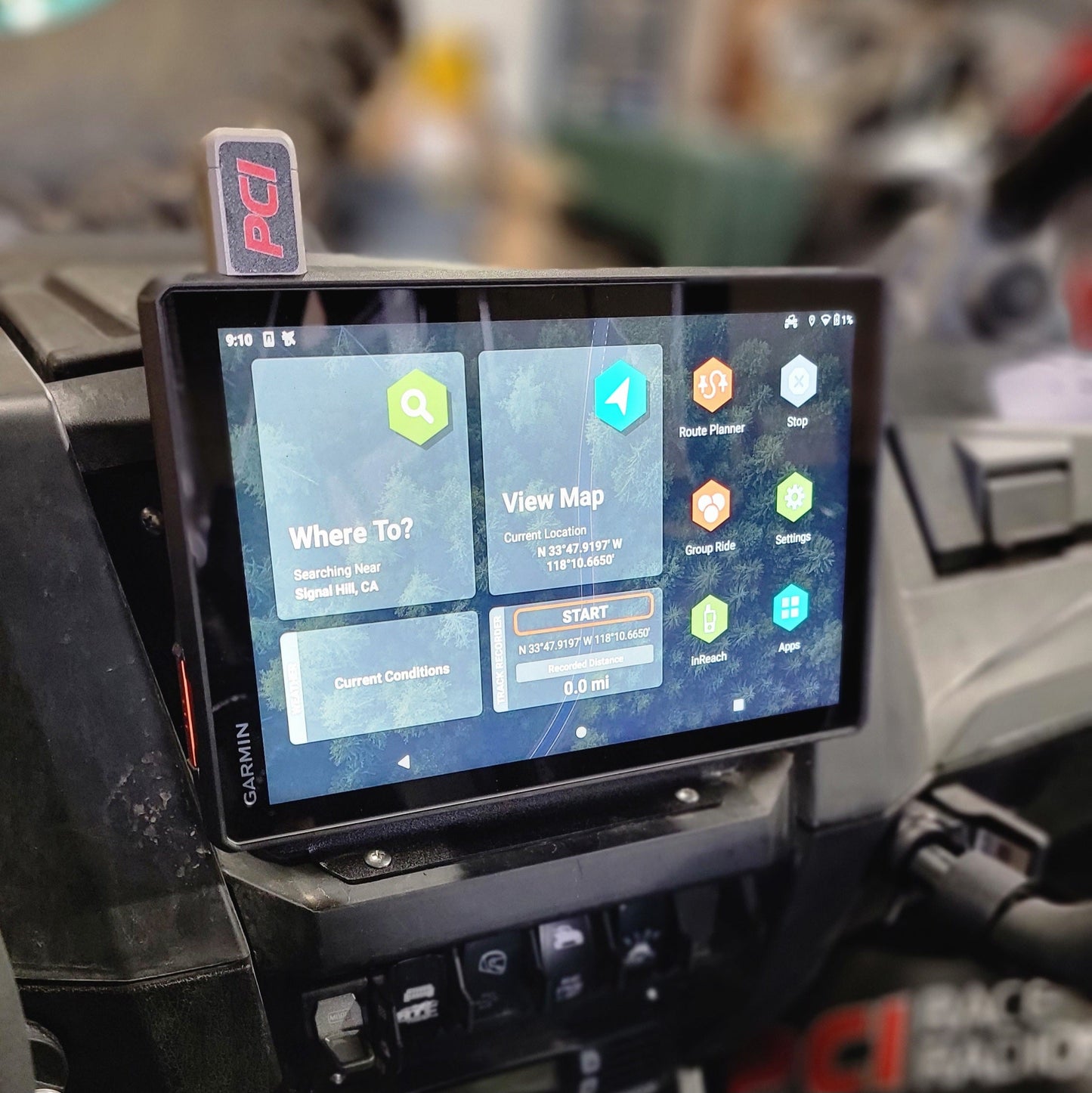 Polaris RZR Pro R / Pro XP / Turbo R Garmin Tread GPS Mount