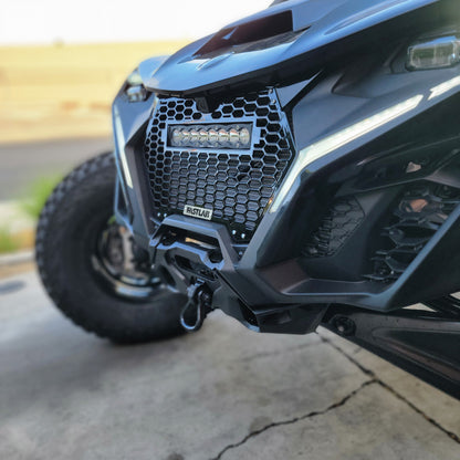 Can-Am Maverick R Front Grille with Light Bar