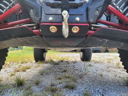 Kawasaki KRX (2023-2025) Full Skid Plate with Integrated Slider Nerfs