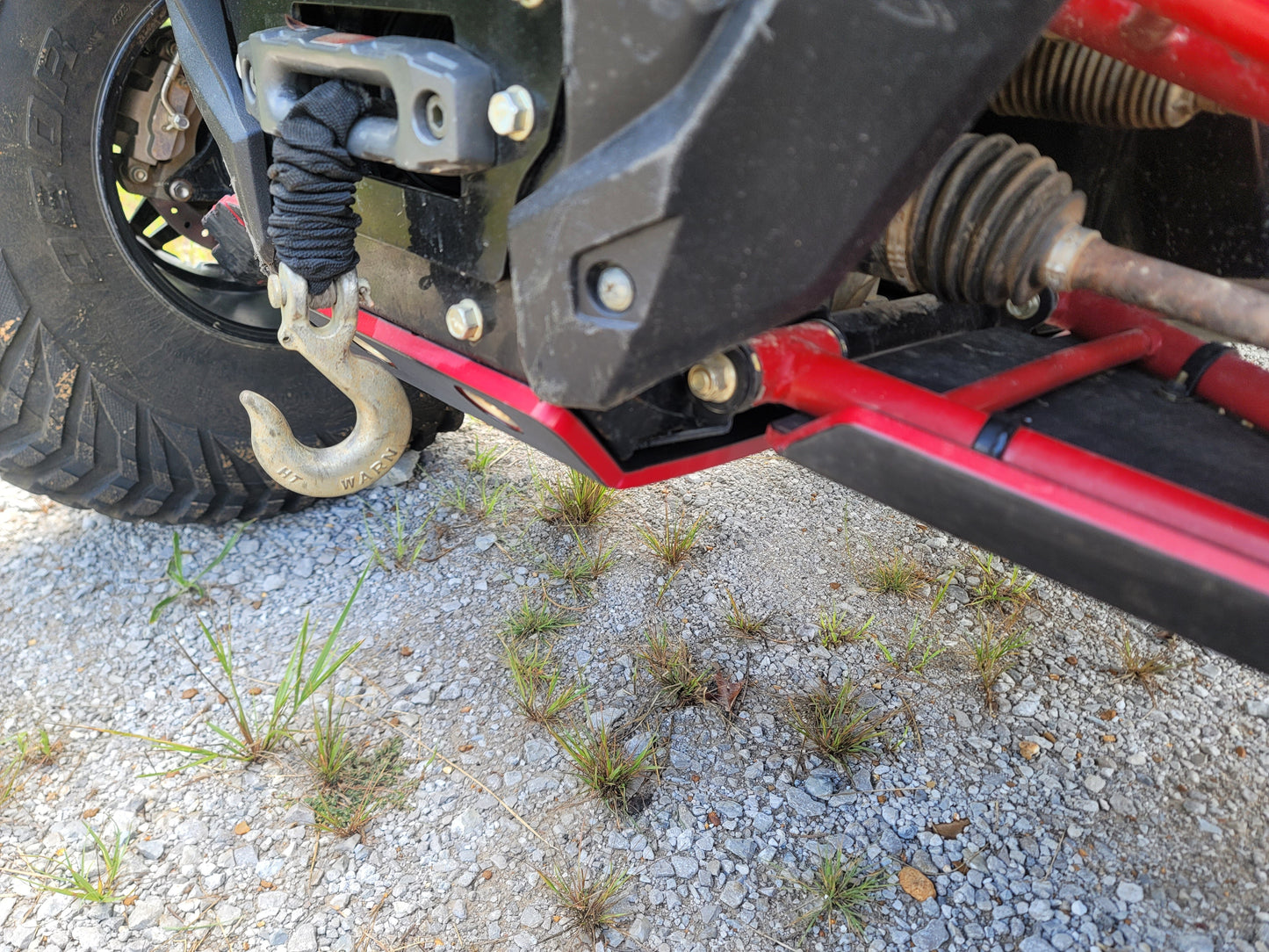 Kawasaki KRX (2023-2025) Full Skid Plate with Integrated Slider Nerfs