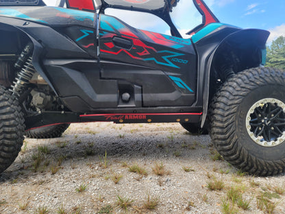 Kawasaki KRX (2023-2025) Full Skid Plate with Integrated Slider Nerfs
