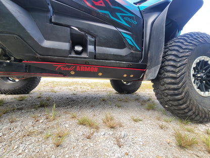 Kawasaki KRX (2023-2025) Full Skid Plate with Integrated Slider Nerfs