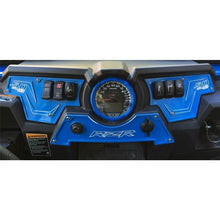 Polaris RZR XP1000 3-Piece 6-Switch CNC Billet Dash Panel – Blue (Panel Only) | 50 Caliber Racing