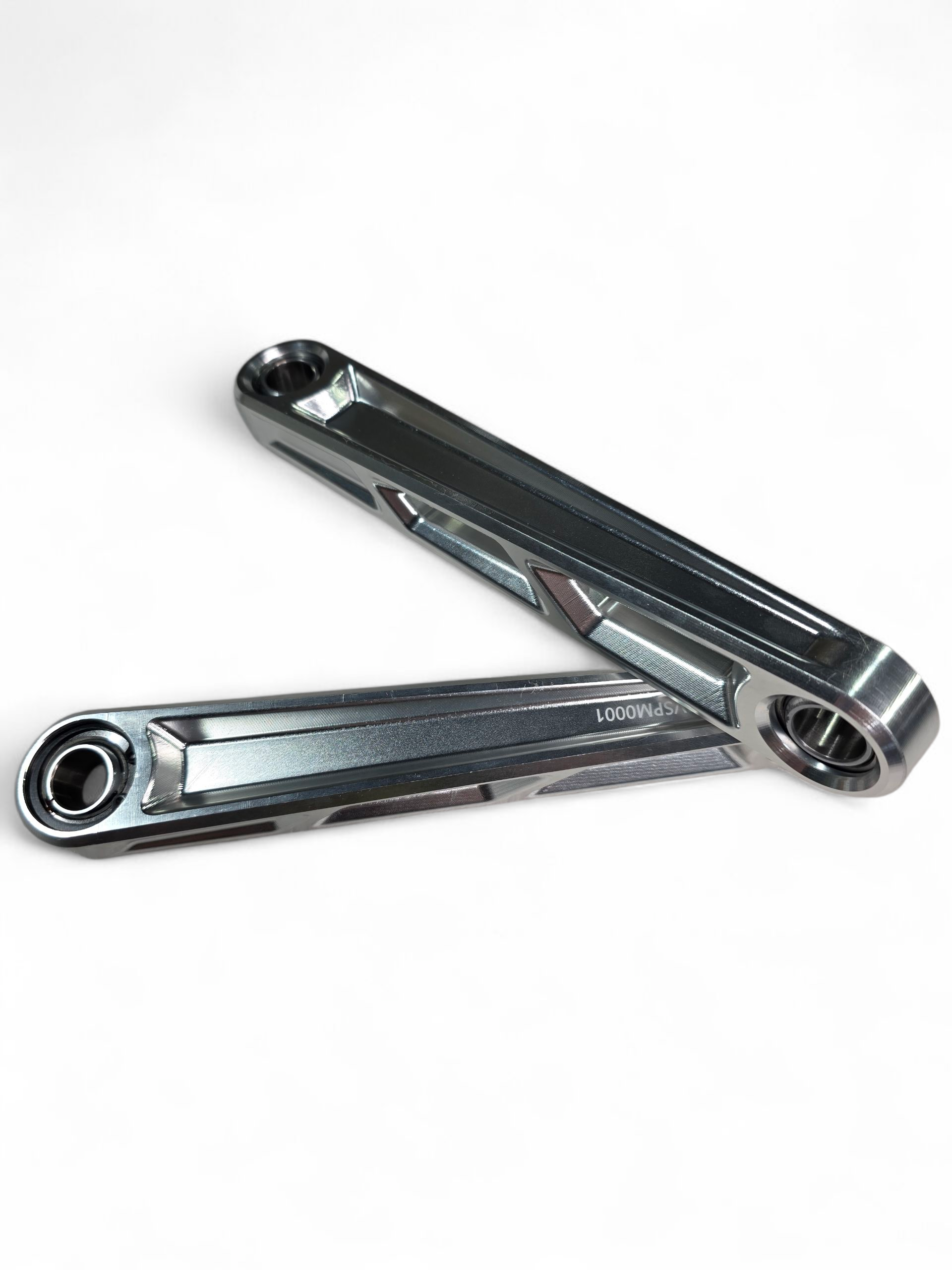 Can-Am Maverick R Front Sway Bar Links (Clear Anodized)