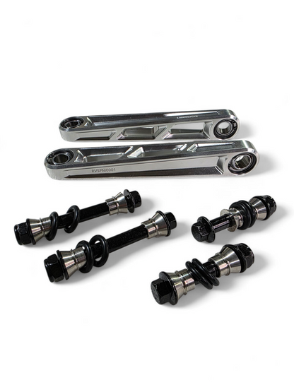 Can-Am Maverick R Front Sway Bar Links (Clear Anodized)