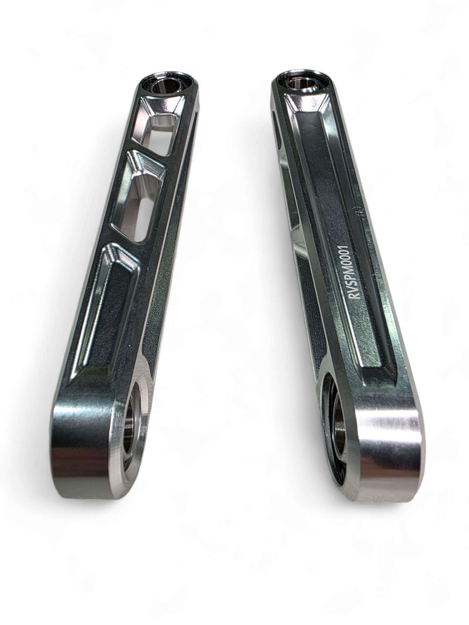 Can-Am Maverick R Front Sway Bar Links (Clear Anodized)
