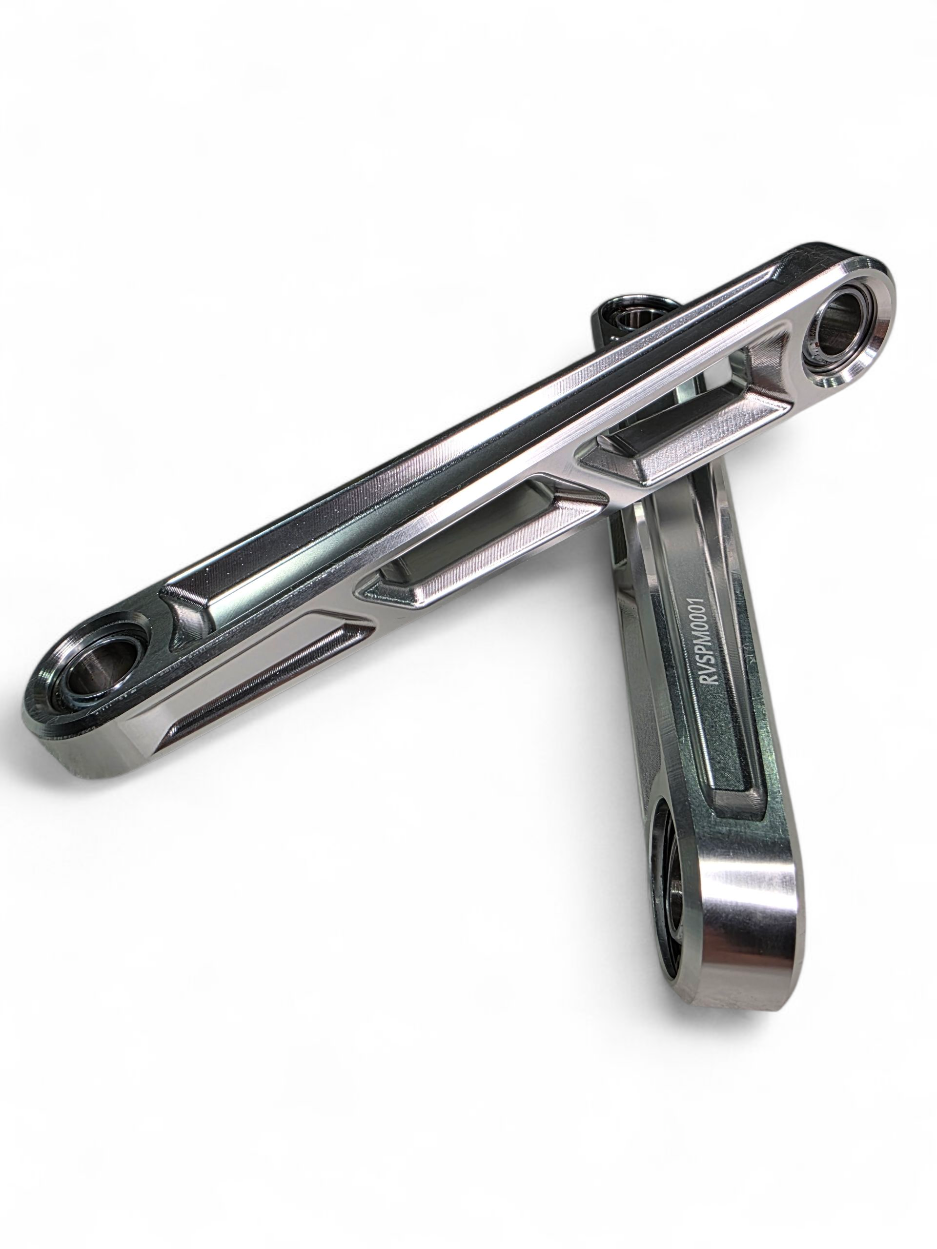 Can-Am Maverick R Front Sway Bar Links (Clear Anodized)