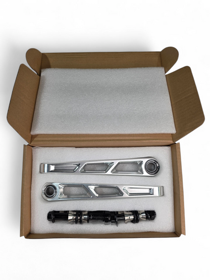 Can-Am Maverick R Front Sway Bar Links (Clear Anodized)