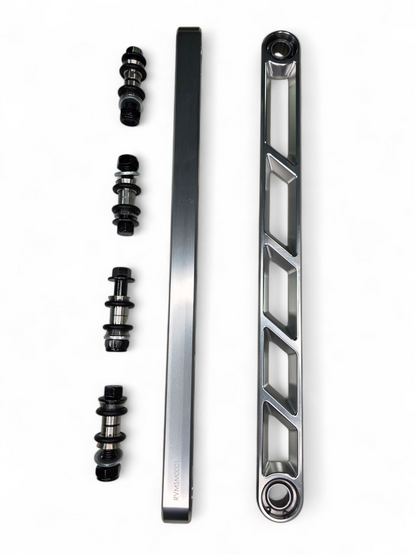 Can-Am Maverick R Rear Sway Bar Links (Anodized Clear)