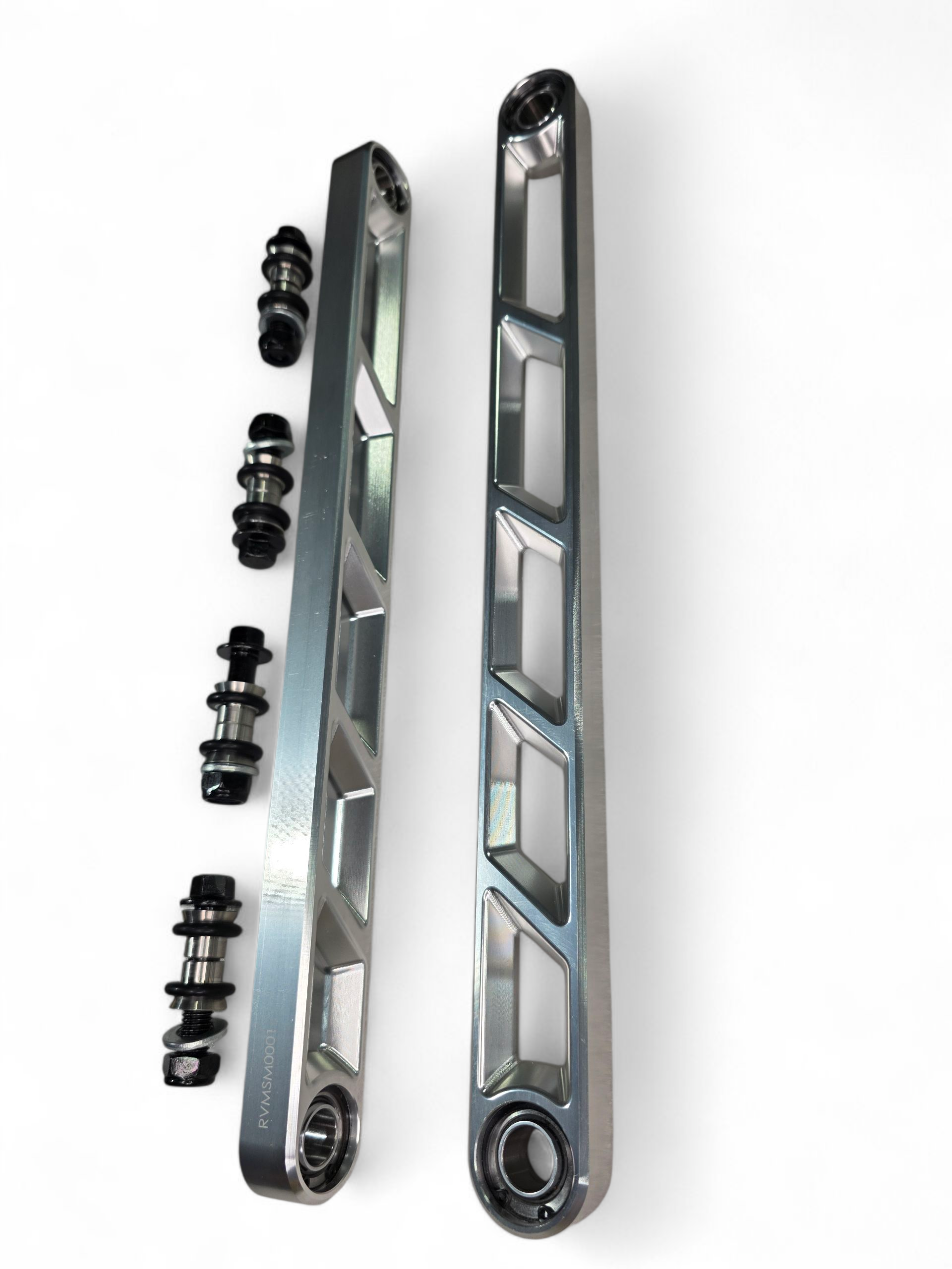 Can-Am Maverick R Rear Sway Bar Links (Anodized Clear)