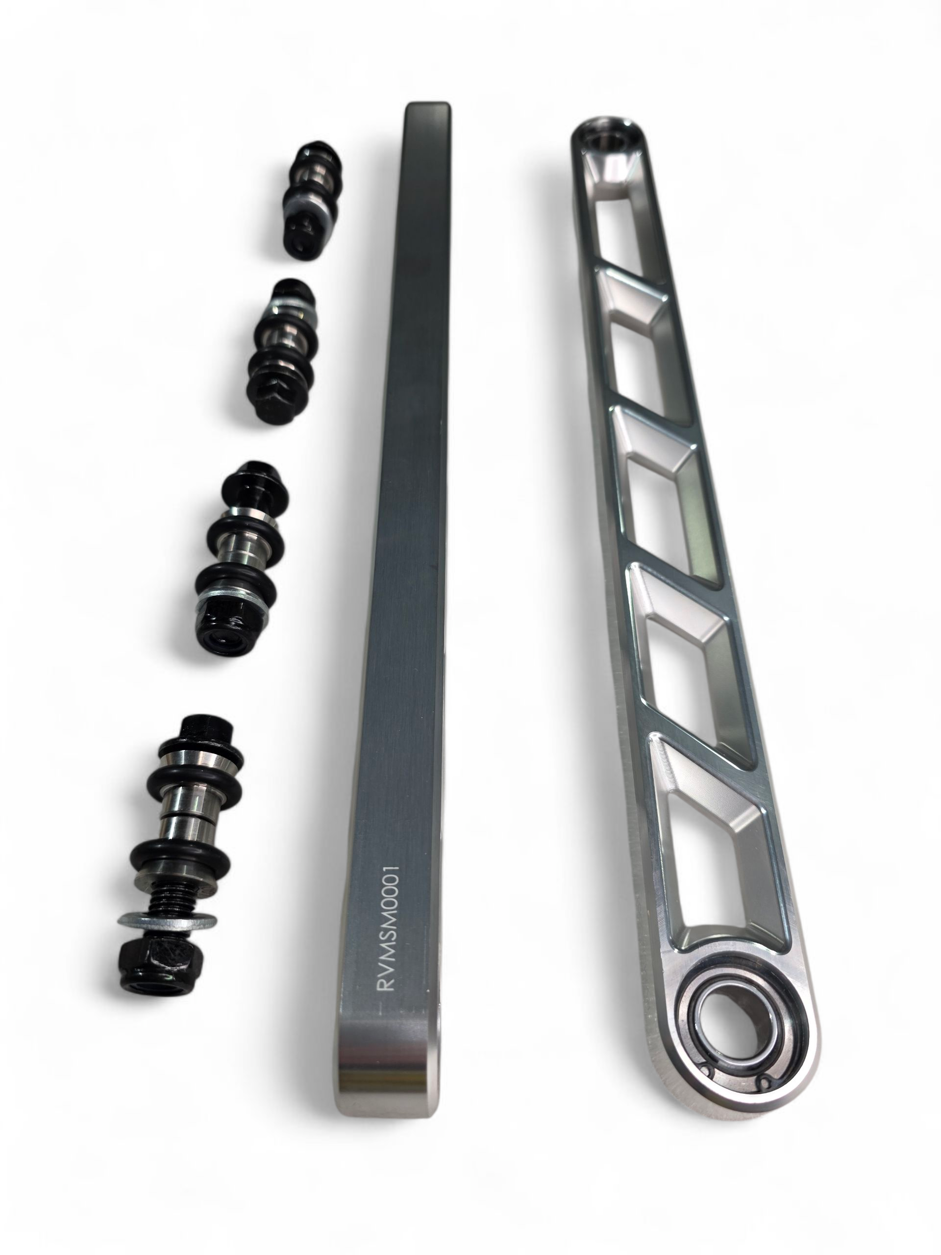 Can-Am Maverick R Rear Sway Bar Links (Anodized Clear)