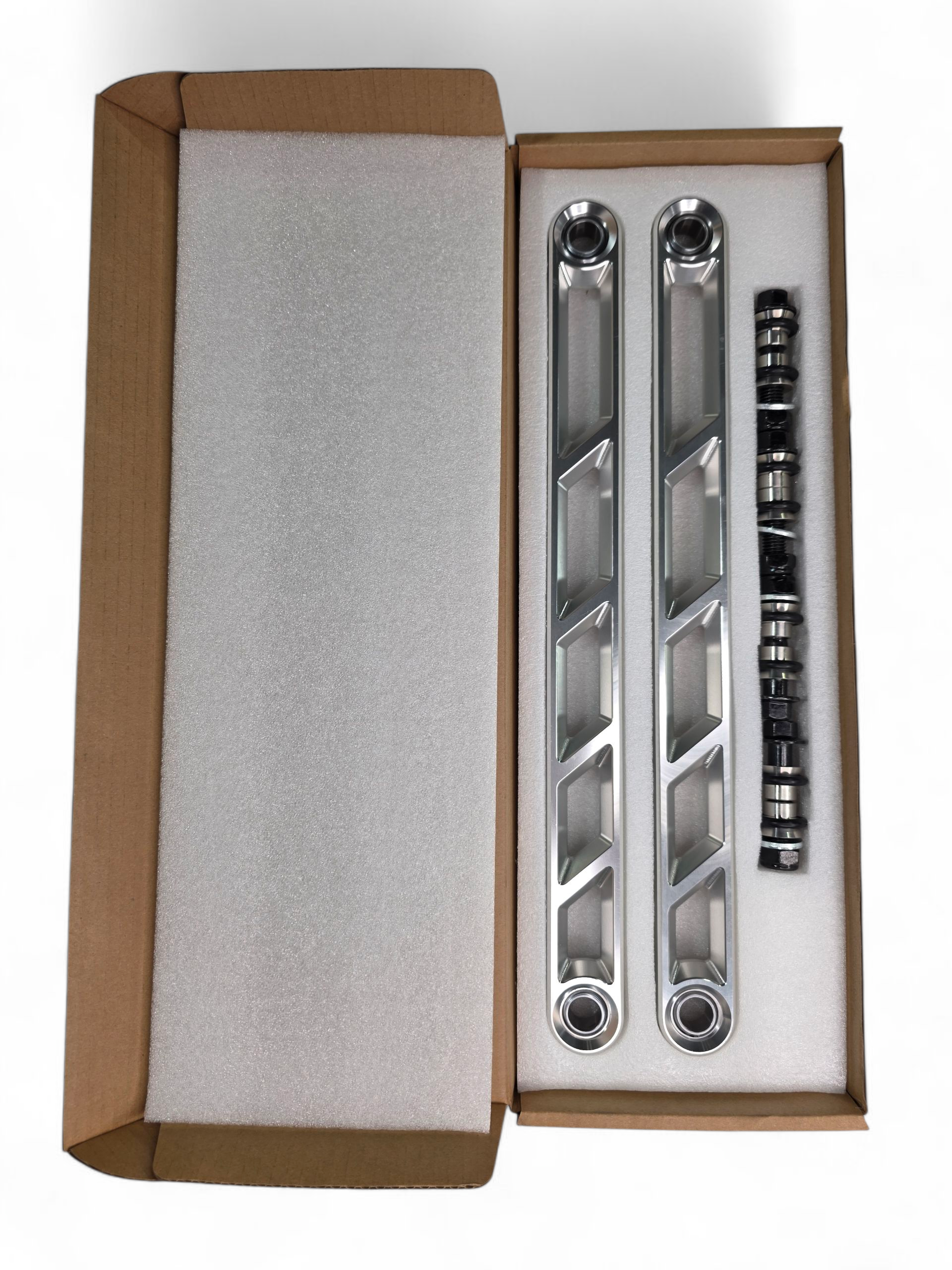 Can-Am Maverick R Rear Sway Bar Links (Anodized Clear)