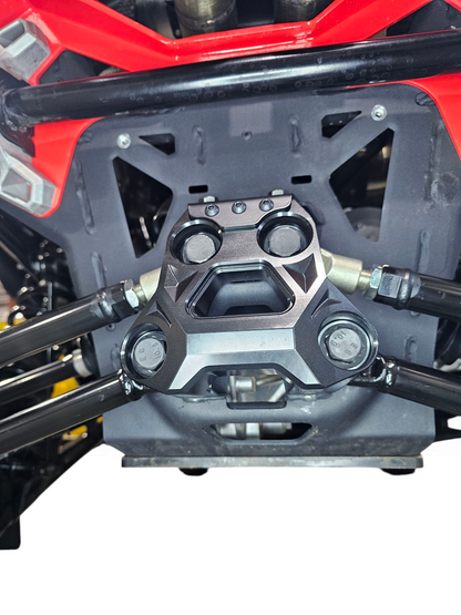 Can-Am Maverick R Billet Radius Rod Plate (Black)