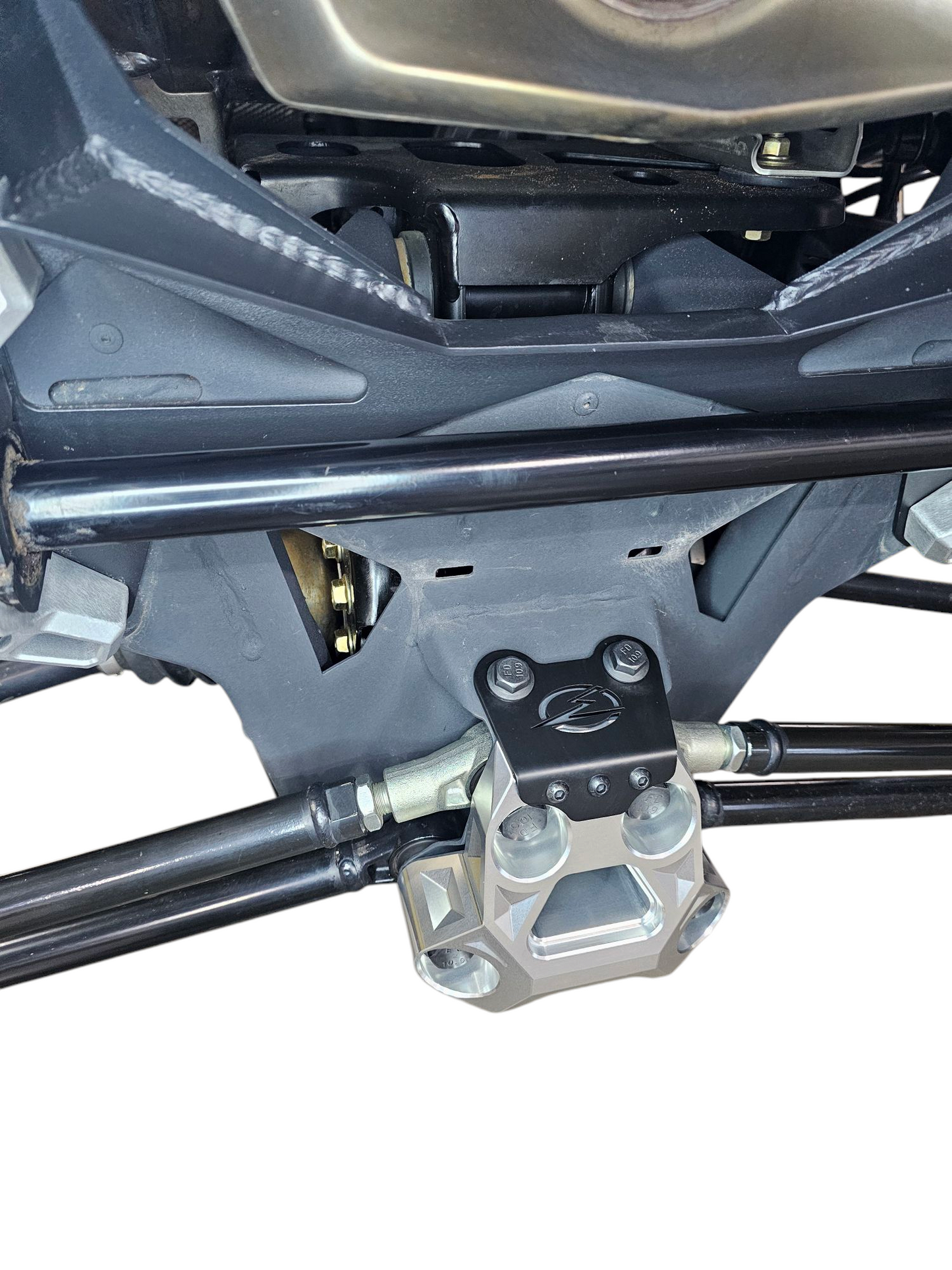 Can-Am Maverick R Radius Rod Plate (Clear)