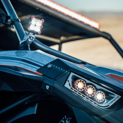 Quattro Clear LED Pod Light (Pair)