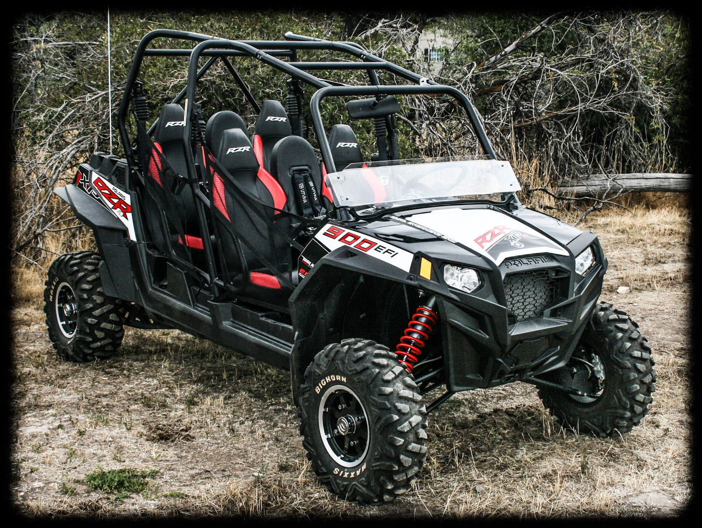 RZR 4 800 Bump Seats Set (Front and Rear)