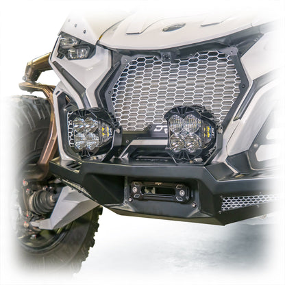 Can-Am Maverick R HD Front Winch Bumper by DRT Motorsports, front view 10