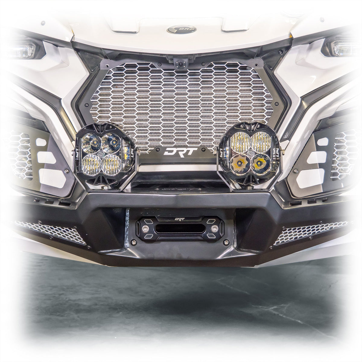 Can-Am Maverick R HD Front Winch Bumper by DRT Motorsports, front view 11