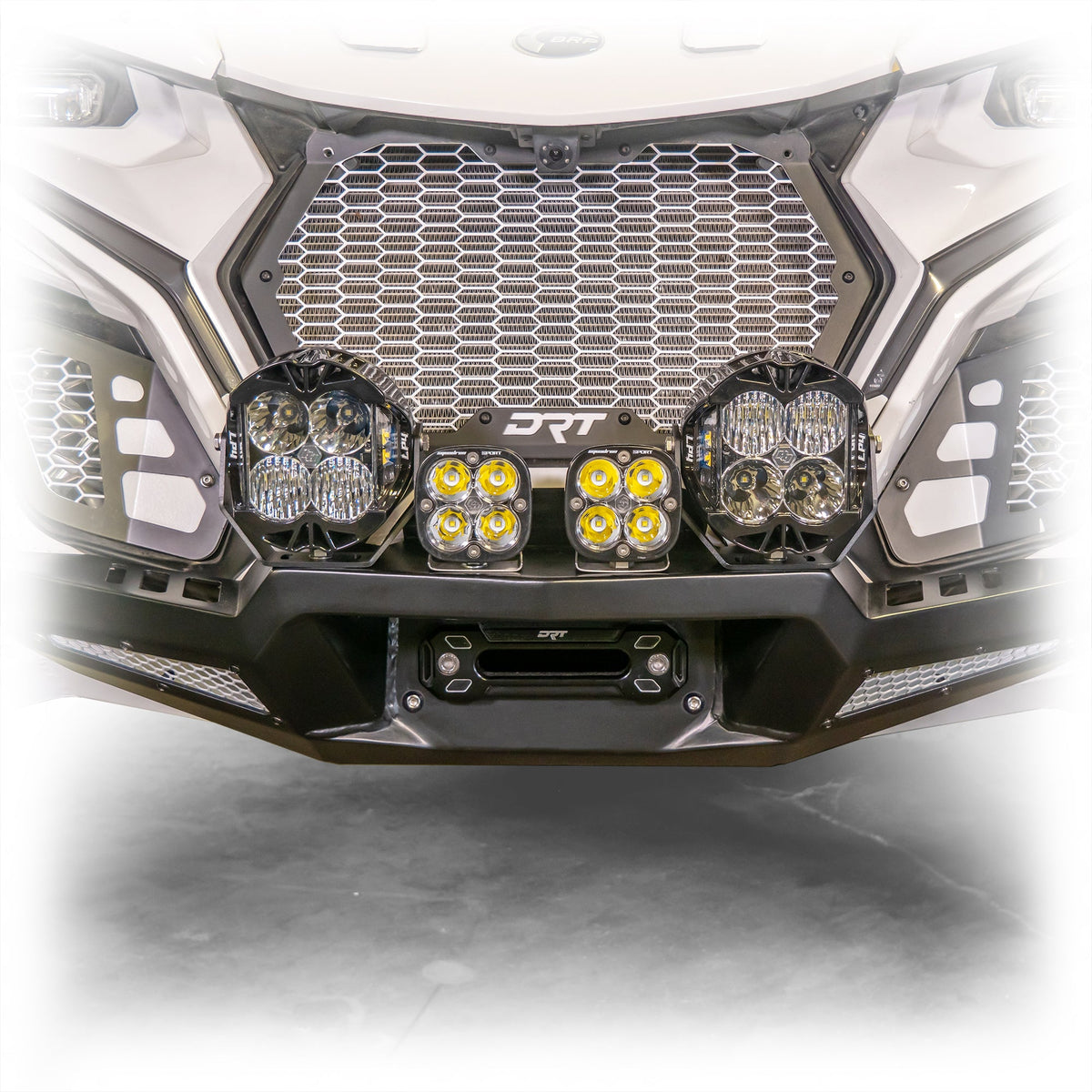 Can-Am Maverick R HD Front Winch Bumper by DRT Motorsports, front view 15