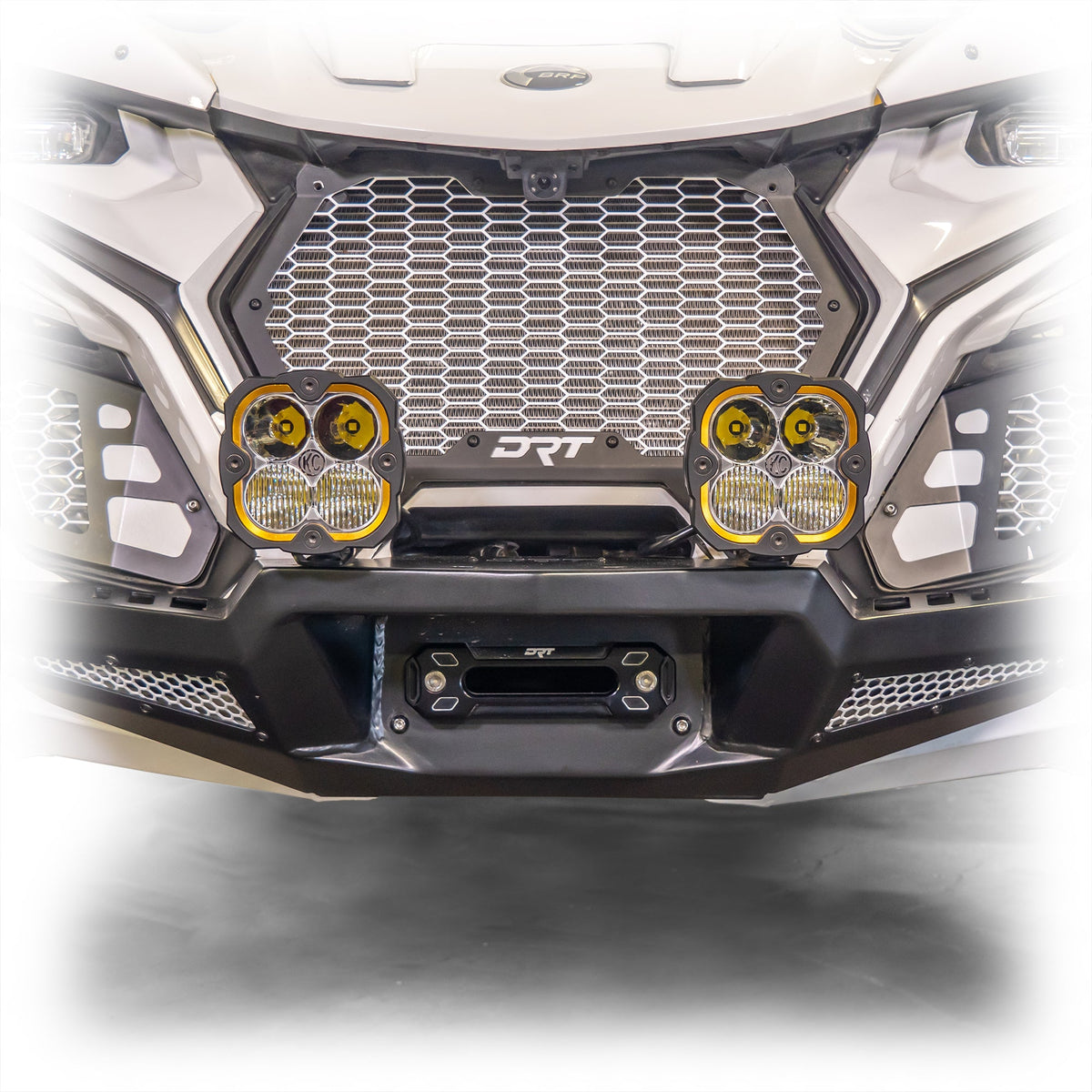 Can-Am Maverick R HD Front Winch Bumper by DRT Motorsports, front view 13