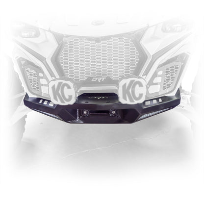 Can-Am Maverick R HD Front Winch Bumper by DRT Motorsports, front view