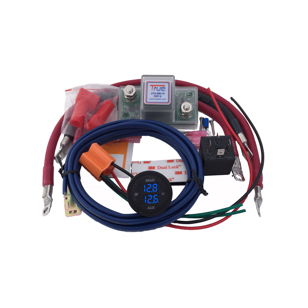 CF Moto UForce U10 Dual Battery Kit by AJK Offroad, product view 13