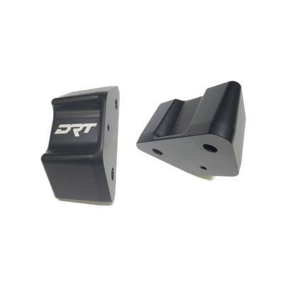 Can-Am Defender HD11 (2026) Billet Mirror Mounting Kit by DRT Motorsports, product view 3
