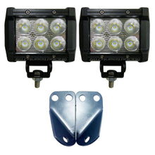 Yamaha YXZ 1000R A-Pillar Light Pod Mounting Kit UTV - Front View | 50 Caliber Racing