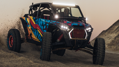 30" Clear LED Light Bar Heretic