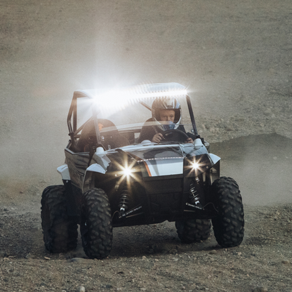 30" Clear LED Light Bar Heretic