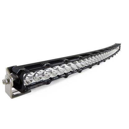 30" Curved Clear LED Light Bar Heretic