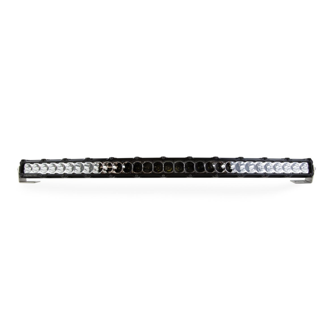 30" Curved Clear LED Light Bar Heretic