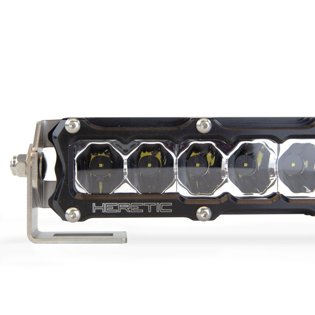 30" Curved Clear LED Light Bar Heretic