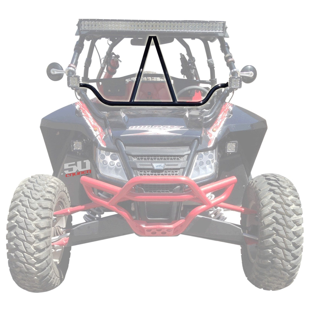 Arctic Cat Wildcat Bolt On Intrusion V-bar by 50 Caliber Racing, product view 1