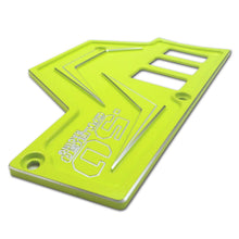 Polaris RZR XP1000 6-Switch CNC Billet Dash Panel with Switches – Lime Squeeze