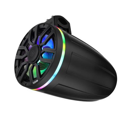 8" NXL-iQ Marine Tower Speakers with Digital LED Lights (Pair) | DS18