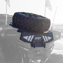 Kawasaki Teryx H2 Tire Carrier Trunk Enclosure System by DRT Motorsports, product view 1