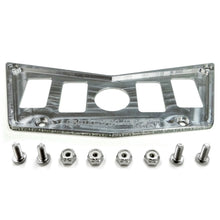 Polaris RZR 570 800 XP 900 5-Switch Dash Panel Silver UTV - Front View | 50 Caliber Racing