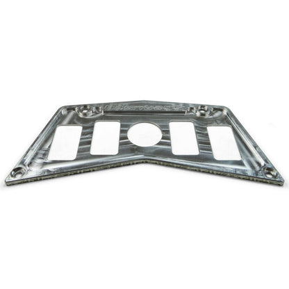 5 Switch Dash Panel Silver