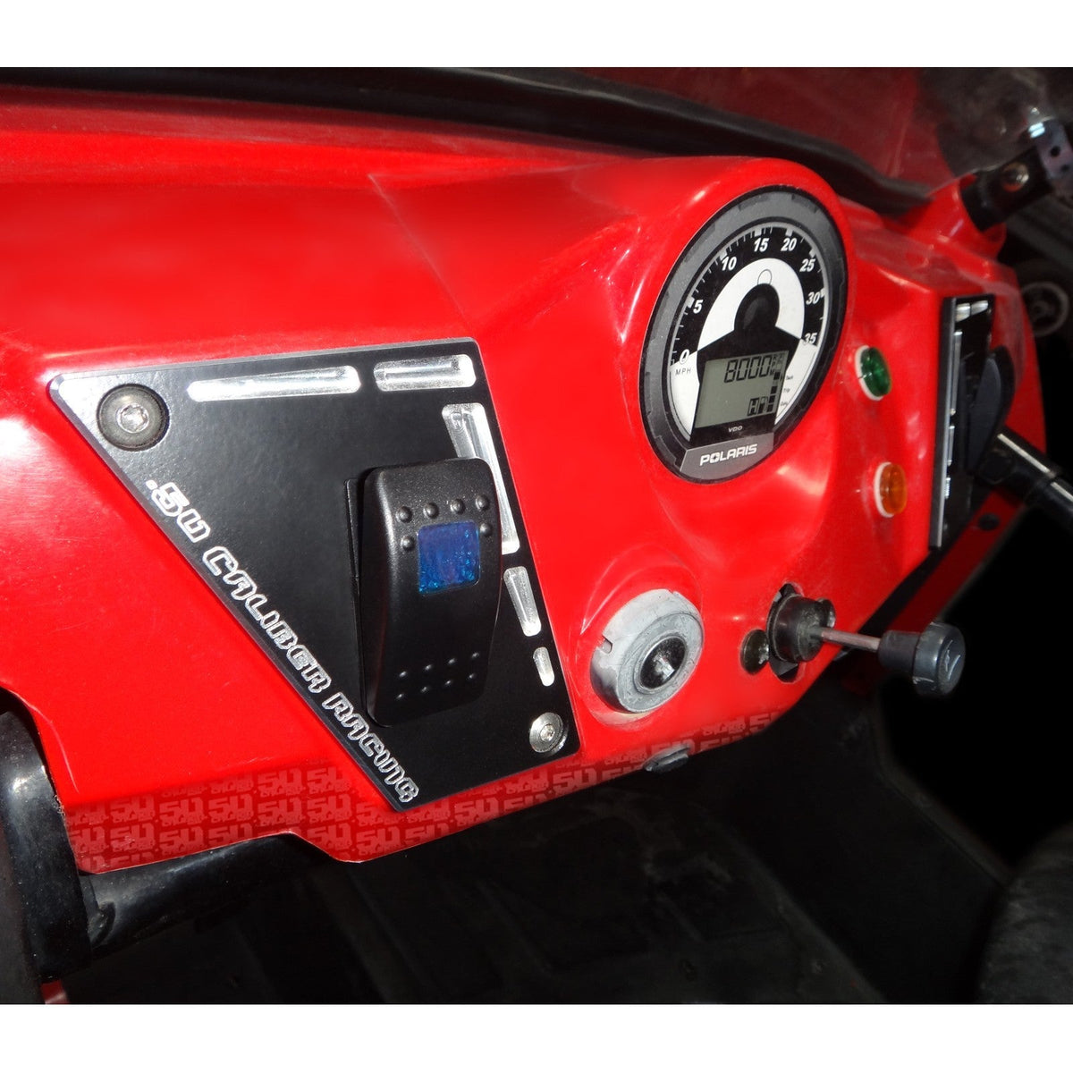 Polaris RZR 170 2-Switch Dash Panel Kit by 50 Caliber Racing, product view 22