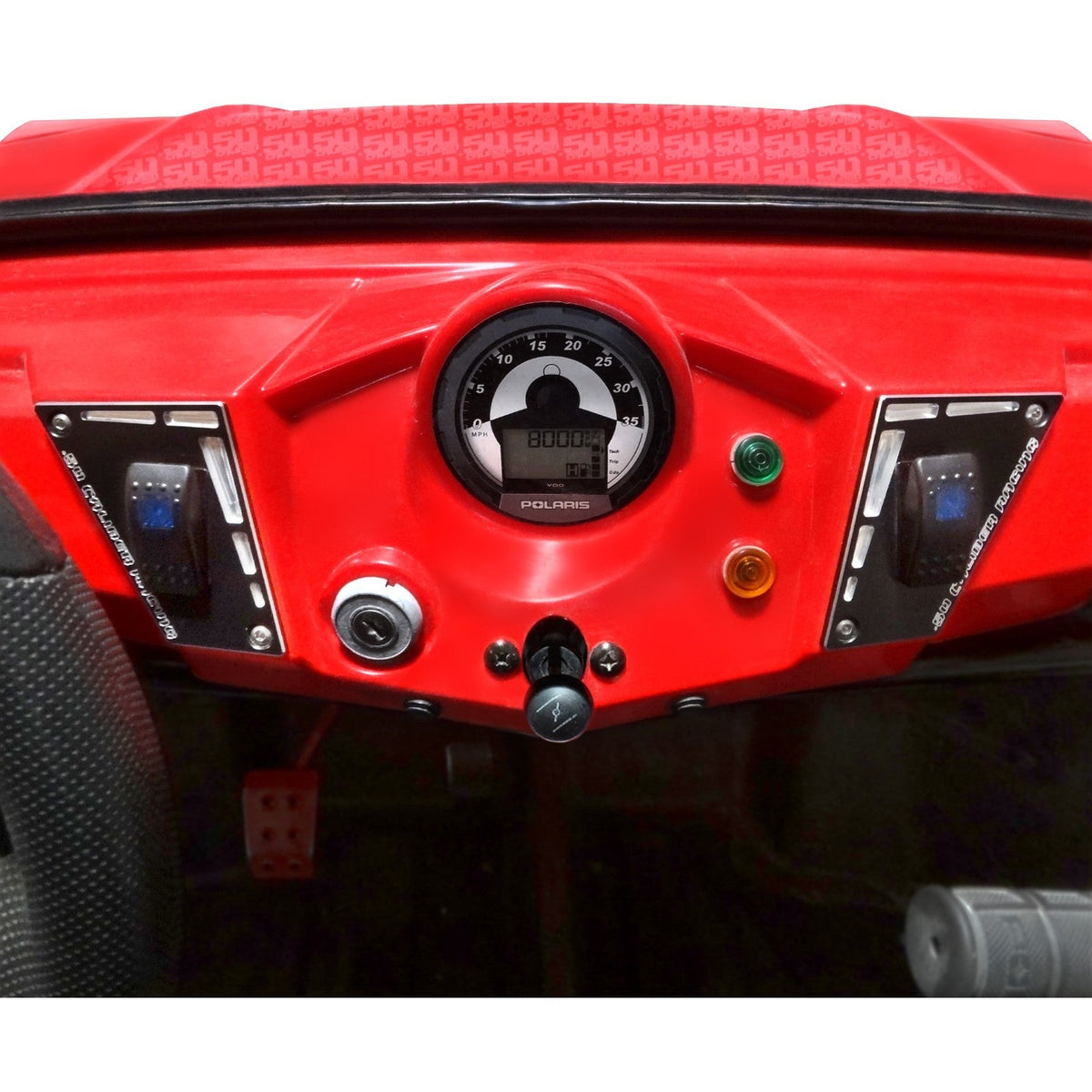 Polaris RZR 170 2-Switch Dash Panel Kit by 50 Caliber Racing, product view 21