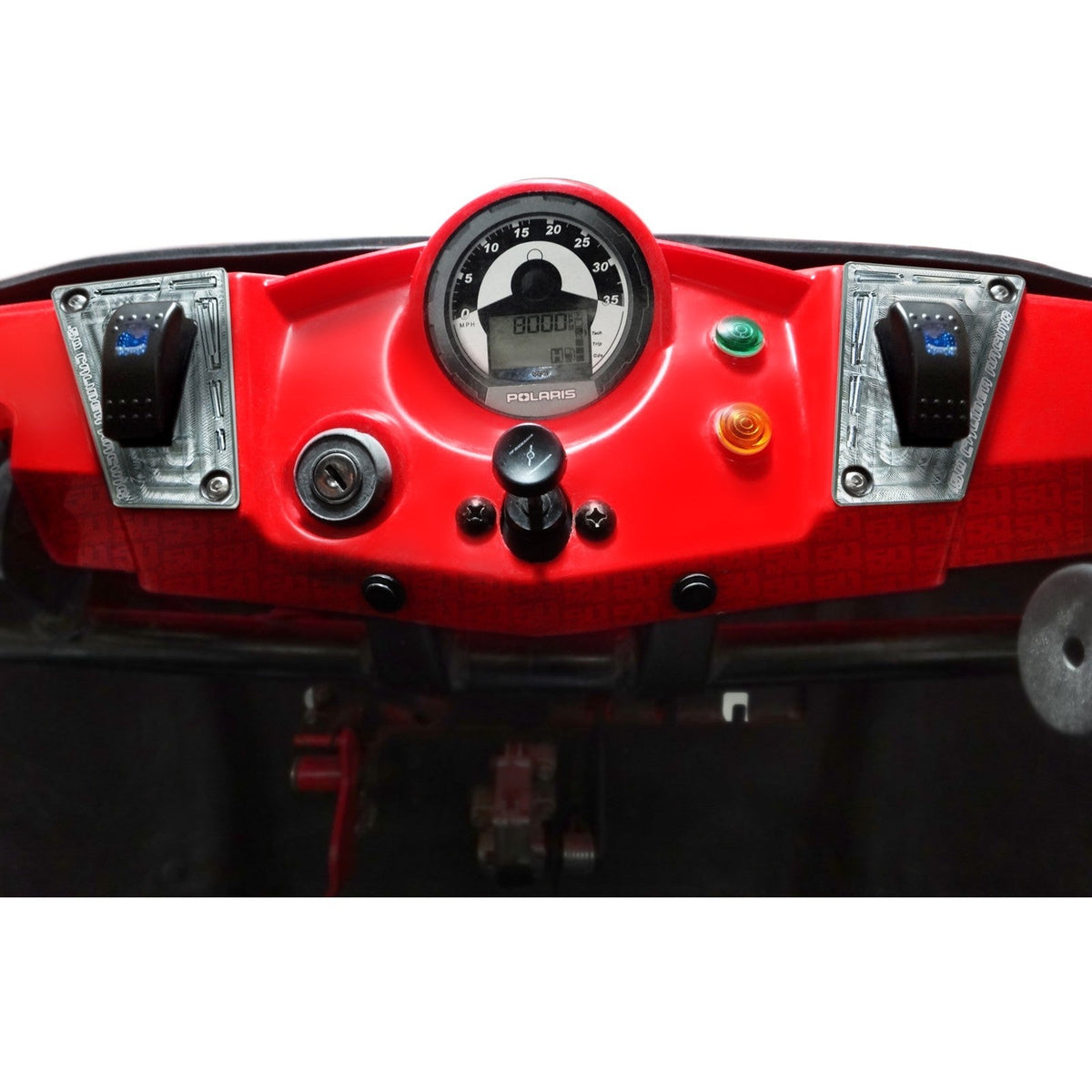 Polaris RZR 170 2-Switch Dash Panel Kit by 50 Caliber Racing, product view 20