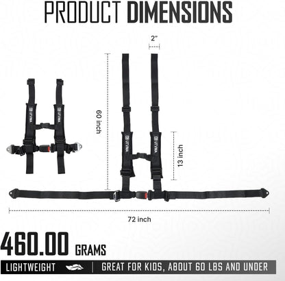 RZR 4 Turbo R Rear Bump Seat (2020-2024)