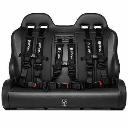 Can-Am Maverick Sport MAX Rear Bench Seat with Harnesses | UTVMA