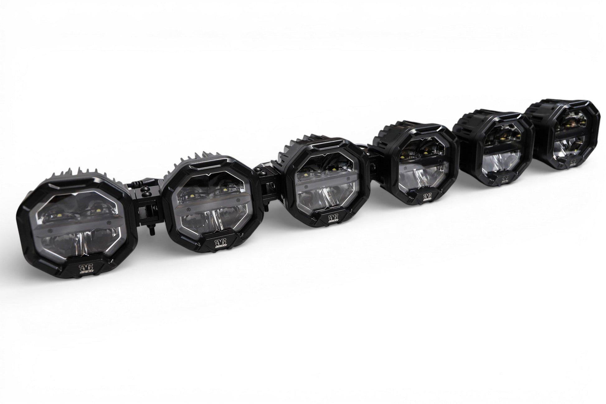 6 Light U-Con Interlocking Off Road LED Light Bar GGLighting