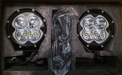 6" Pod Lights Marshin Whips