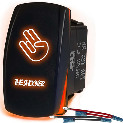 SxS Waterproof Rocker Switch On/Off | 50 Caliber Racing